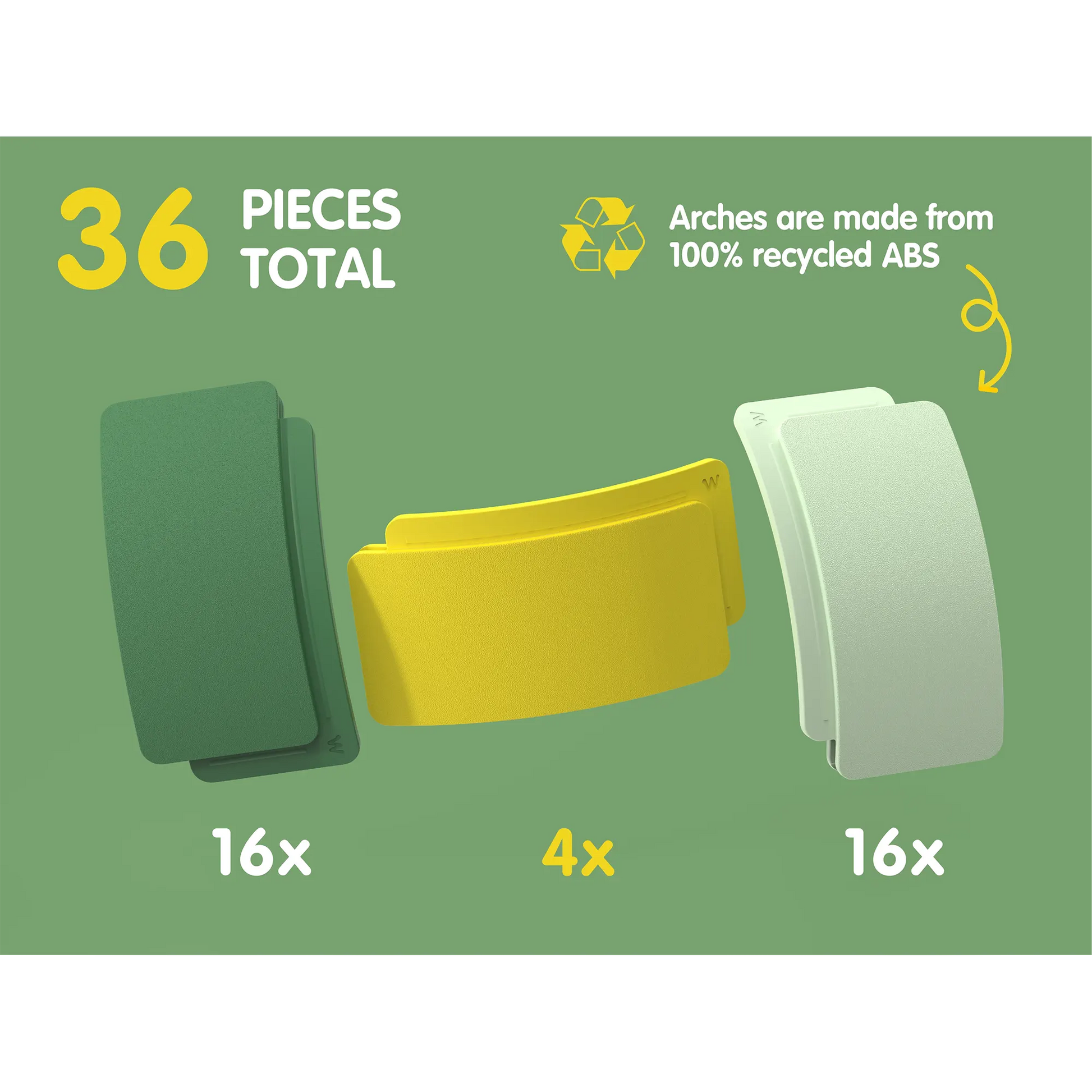 Waytoplay – Kreativset „Arches Creator“ 36 Teile