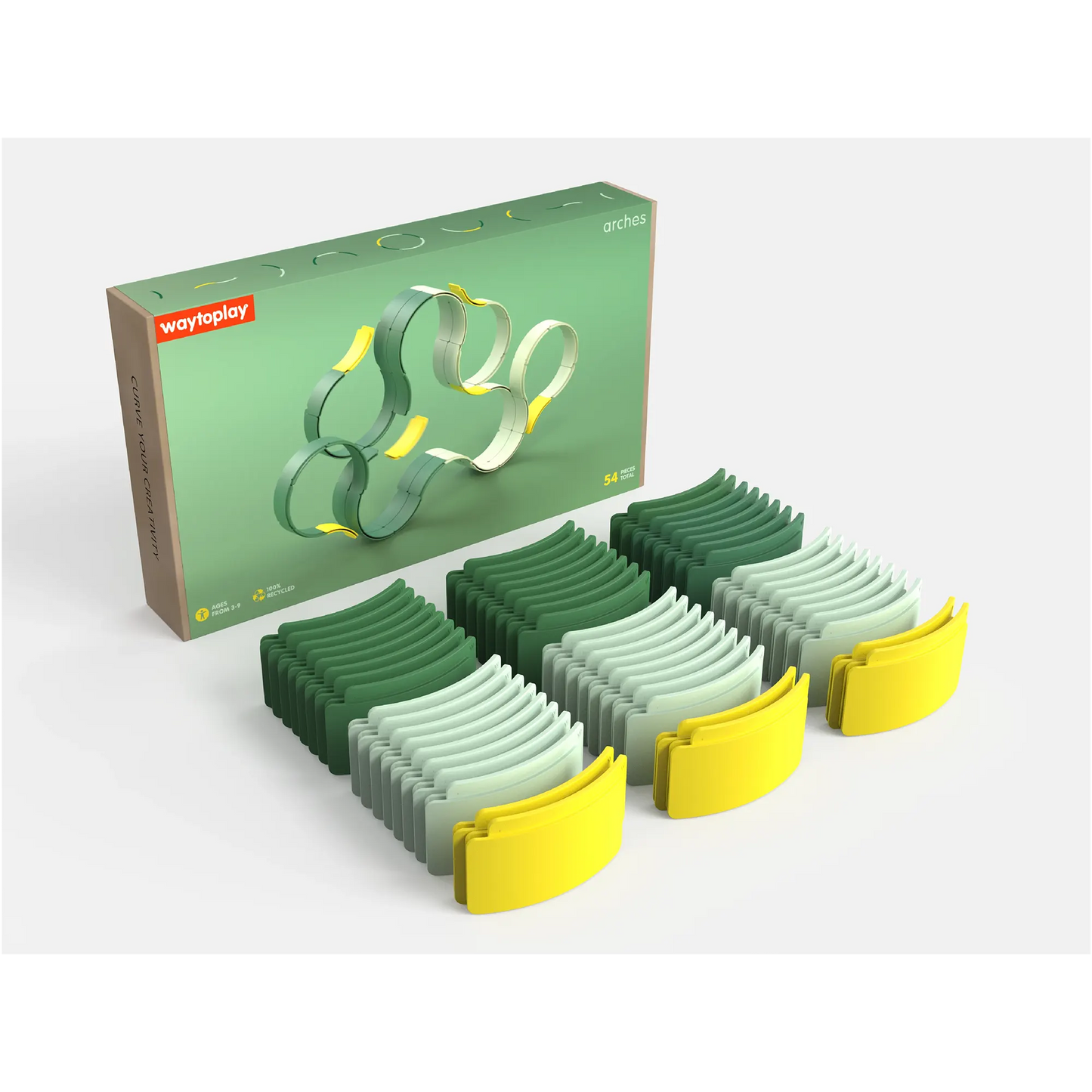 Waytoplay – Kreativset „Arches Builder“ 54 Teile