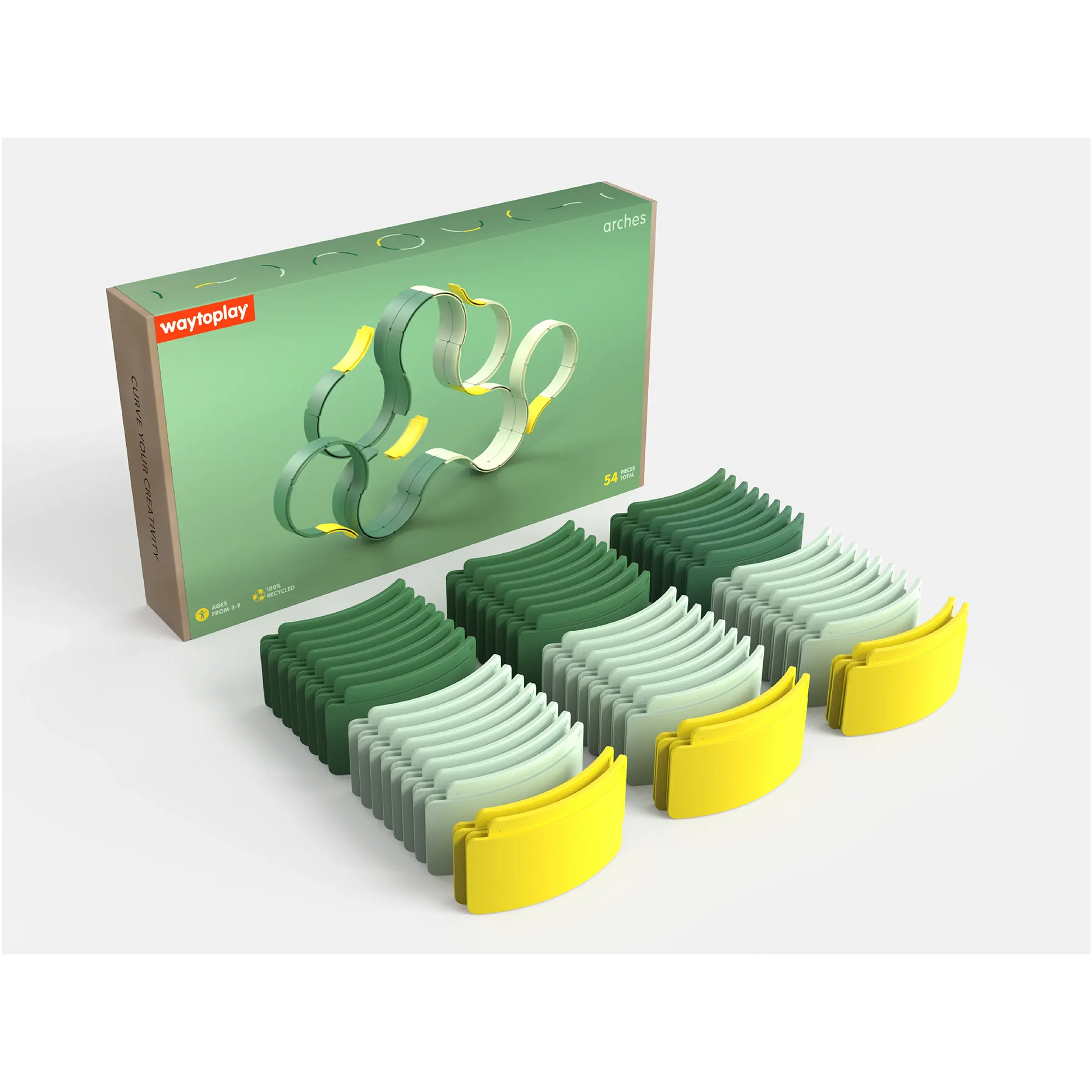 Waytoplay – Kreativset „Arches Builder“ 54 Teile