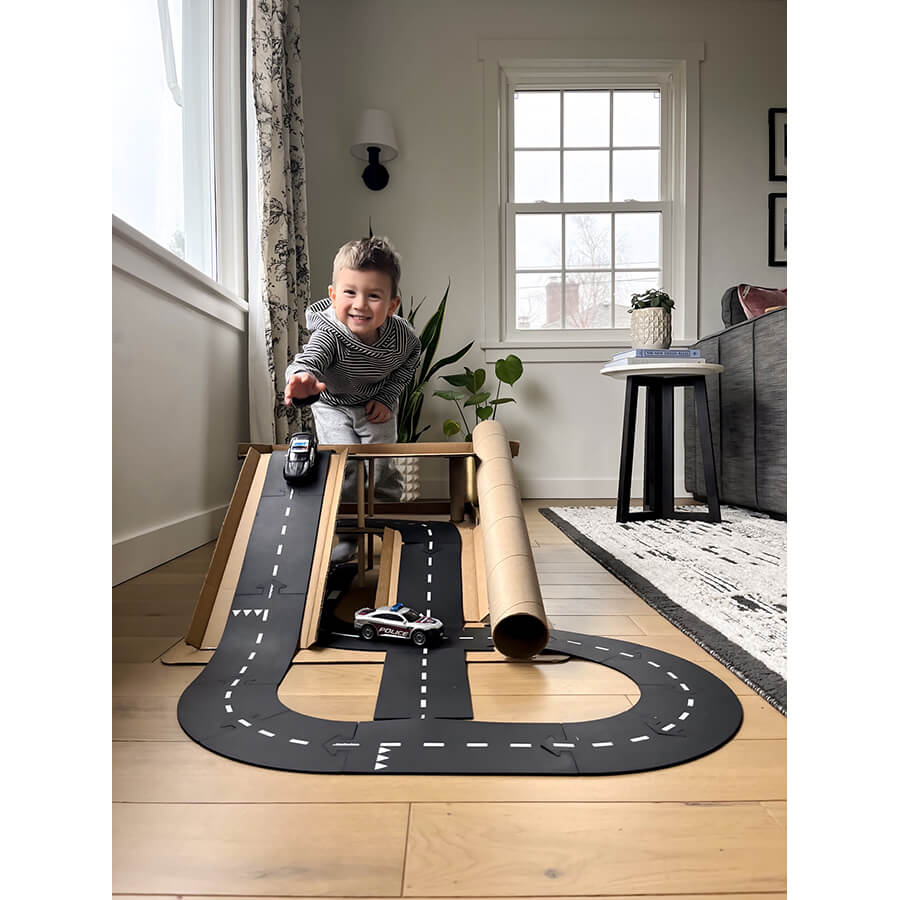 SPIELSTRAßE KING OF THE ROAD, 40-TEILIG