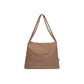 Jollein – Wickeltasche Shopper "Mom Bag Bouclé", Braun 24 x 43 cm