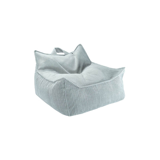 Wigiwama – Kinder Sessel/Sitzsack Cord Softmint 80cm