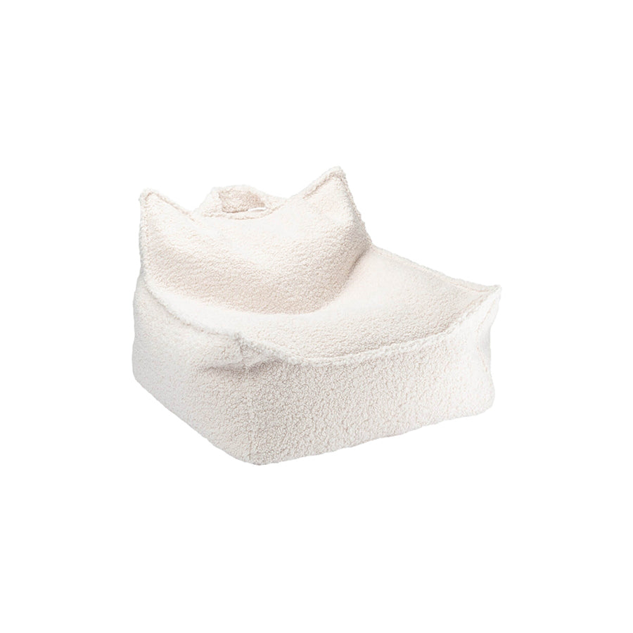 Wigiwama – Kinder Sessel/Sitzsack Teddy Creme 80cm