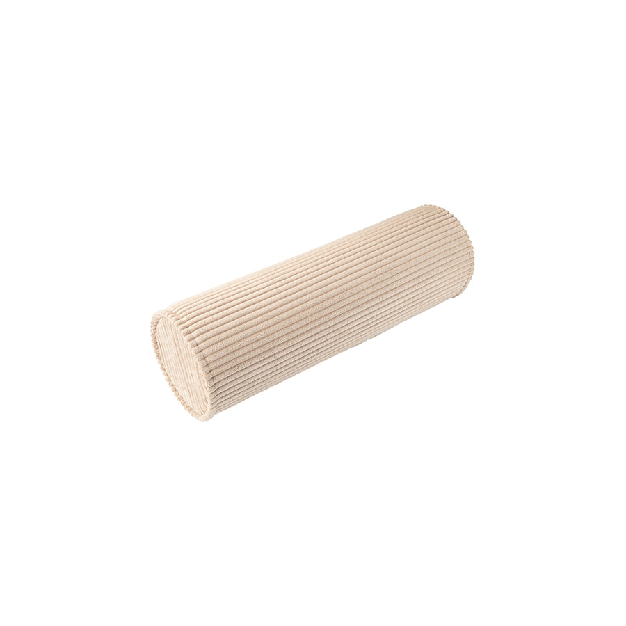 Wigiwama – Schaumstoff-Kissenrolle Cord Beige 55cm