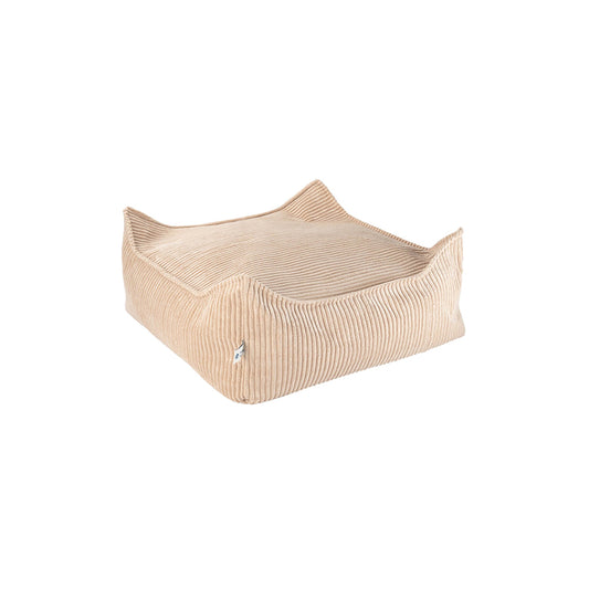 Wigiwama – Xl-Sitzkissen Cord Beige 60x60cm