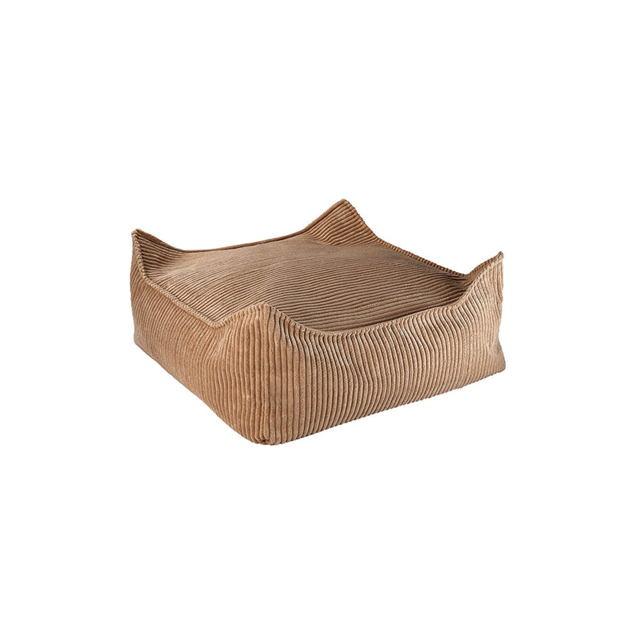 Wigiwama – Xl-Sitzkissen Cord Toffee 60x60cm