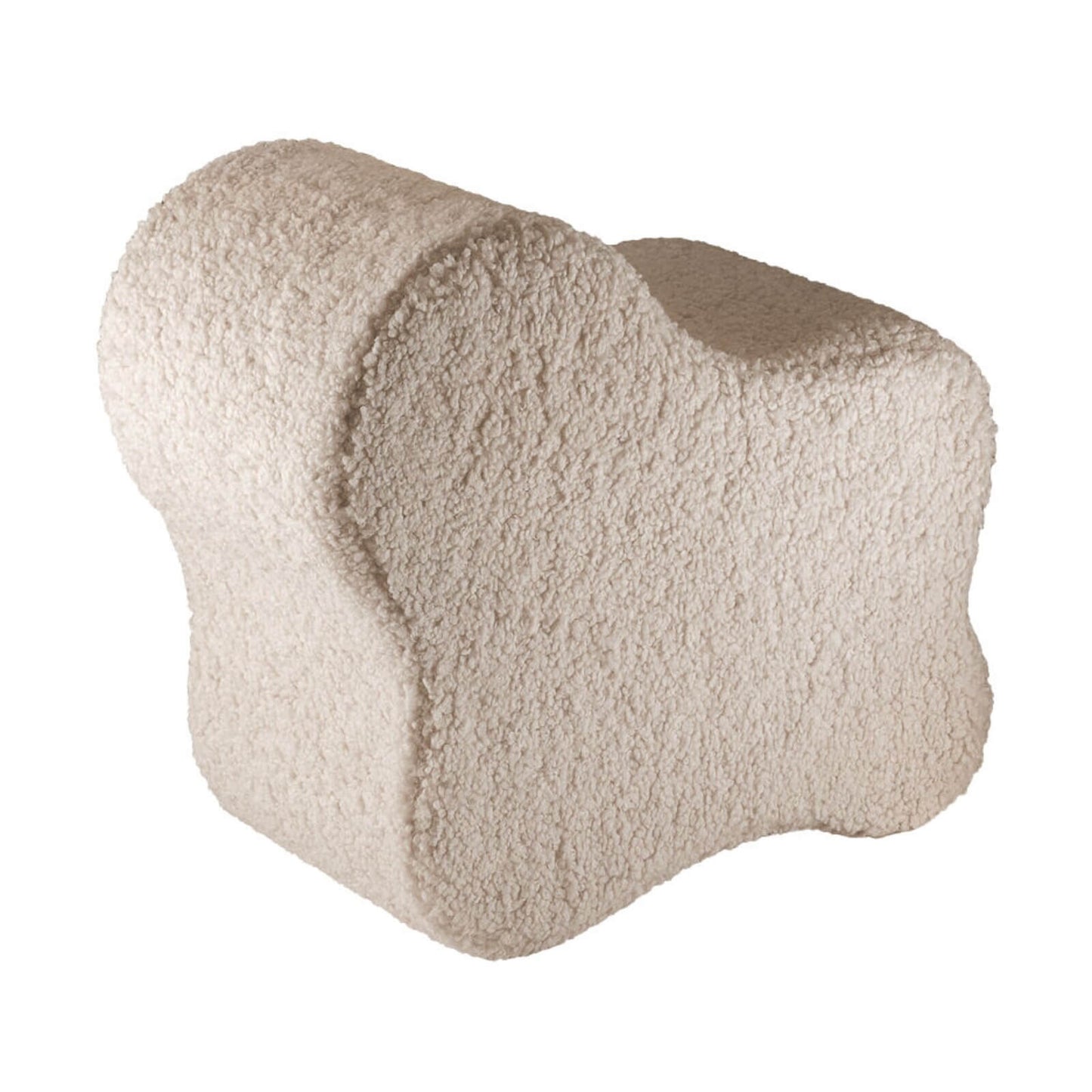 Wigiwama – Kinder Sitzpuff "Wolke" Teddy Beige 39,5cm