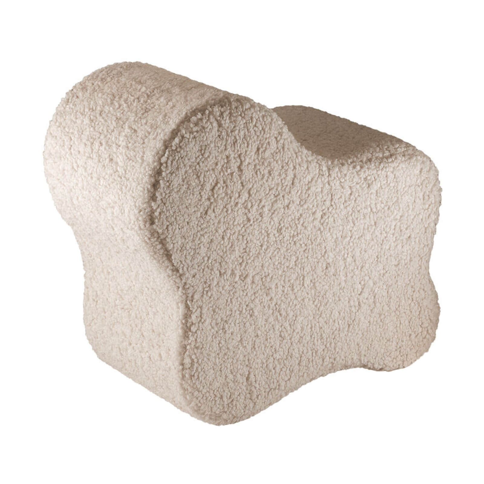 Wigiwama – Kinder Sitzpuff "Wolke" Teddy Beige 39,5cm