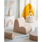 Wigiwama – Kinder Sessel "Wolke" Cord Beige 50x60cm