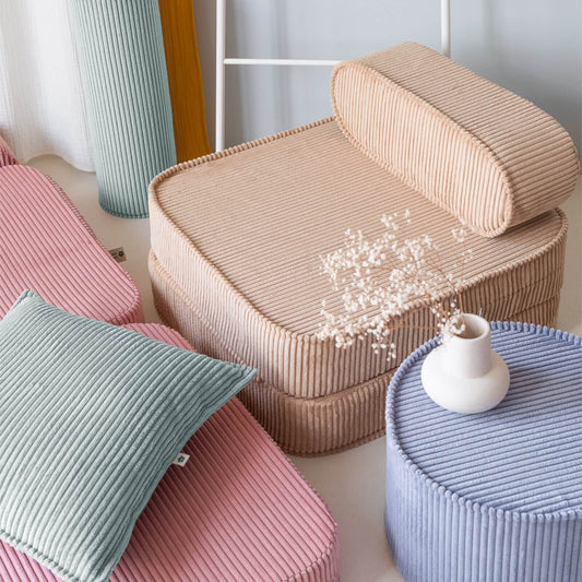 Wigiwama – Kissen Mit Cordbezug Softmint 45x45cm