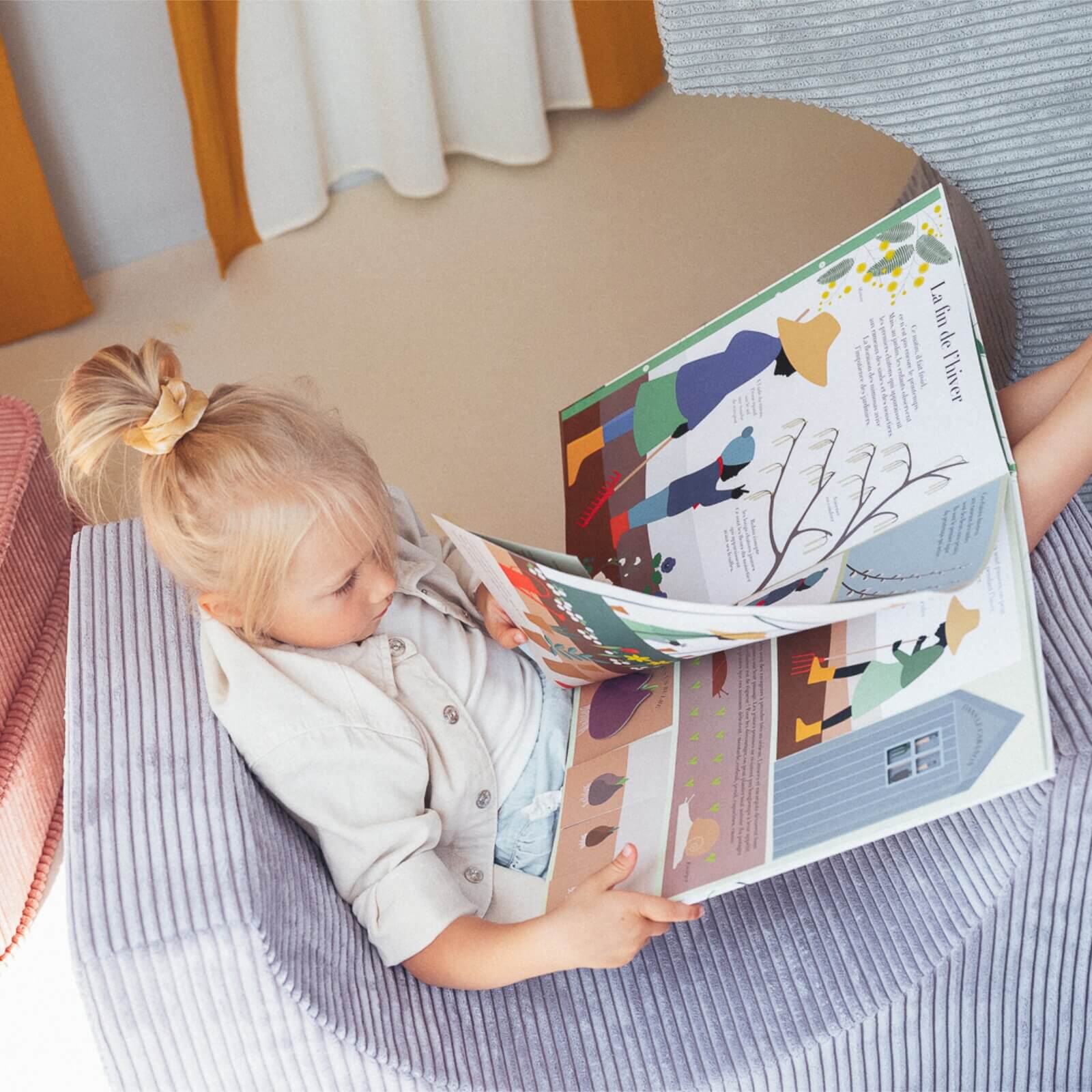 Wigiwama – Schaumstoff-Spielset "Regenbogen" Blau 3-tlg.