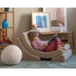 Wigiwama – Kinder Sessel "Moonchair" Teddy Beige