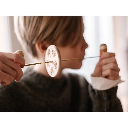 Wooden Story - Summkreisel Aus Holz