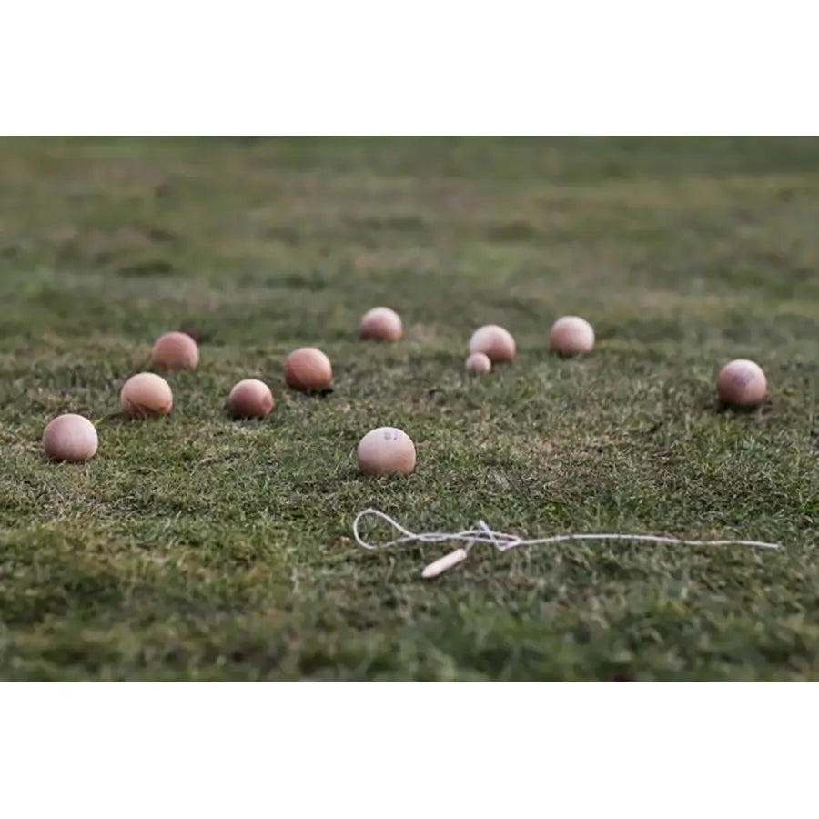 Wooden Story - Boule Spiel Aus Holz - Pétanque