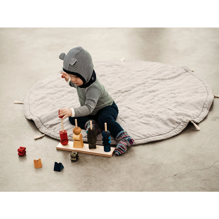 Wooden Story - Steckspielzeug Rainbow XL, für Kinder ab 1 Jahr