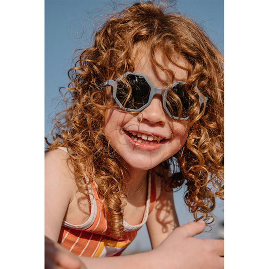 YEYE - Sonnenbrille für Kinder "Grey Blue", 2-7 Jahre