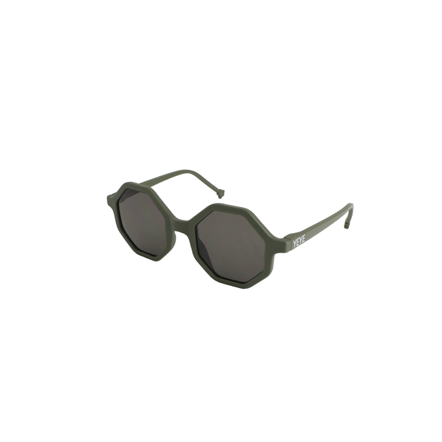 YEYE - Sonnenbrille für Kinder "Khaki Green", 2-7 Jahre