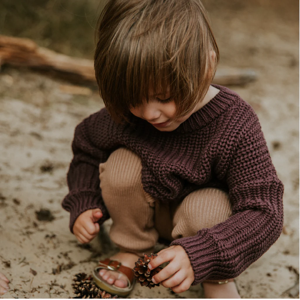 Yuki Kidswear - Strickhose / Leggings "Toffee" für Kinder