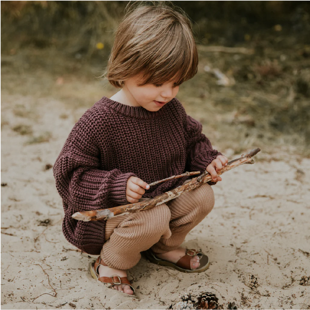 Yuki Kidswear - Strickhose / Leggings "Toffee" für Kinder