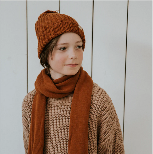 Yuki Kidswear - Strick-Mütze "Rust" für Kinder