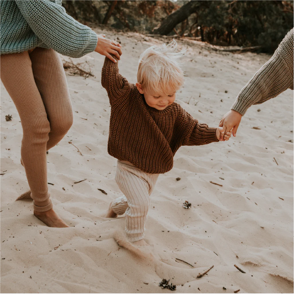 Yuki Kidswear - Strickpullover / Sweater "Walnut" für Kinder