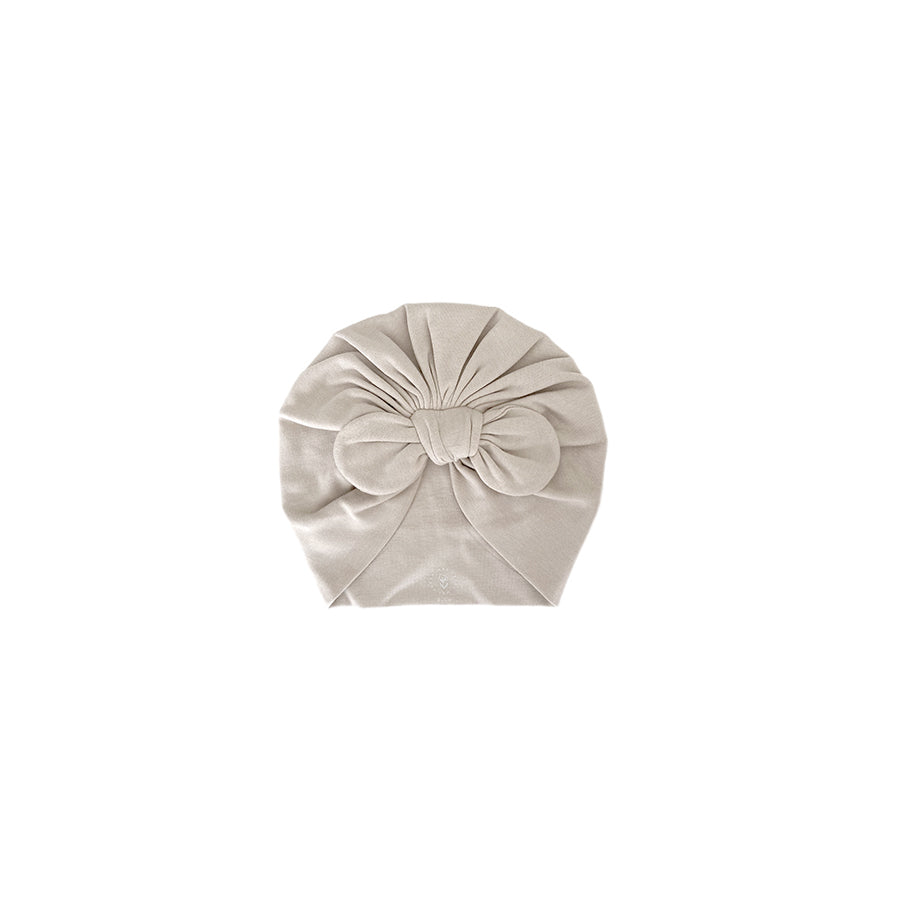 TURBAN MÜTZE HIBBIE IVORY