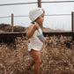 TURBAN MÜTZE HIBBIE VANILLA