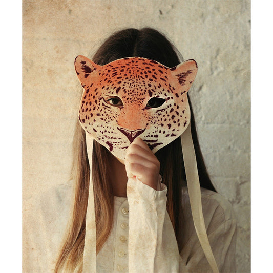Frida's Tierchen - Maske "Leopard" aus Filz für Kinder 