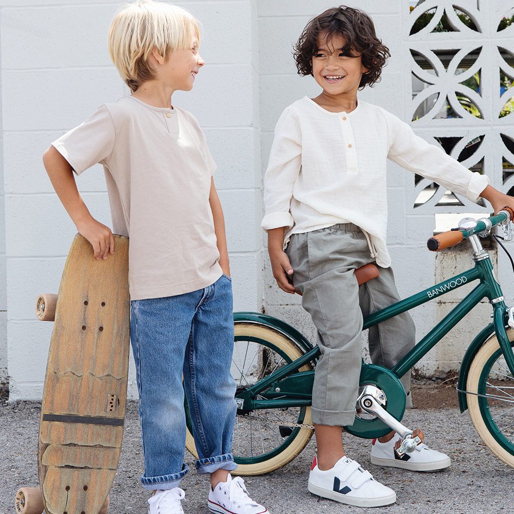 Banwood - Kinder Fahrrad Dunkelgrün