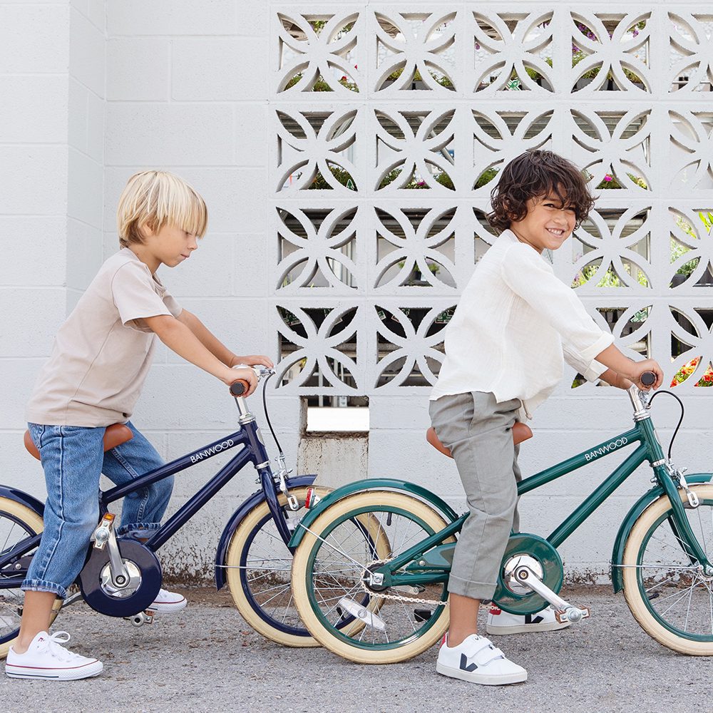 Banwood - Kinder Fahrrad Dunkelgrün