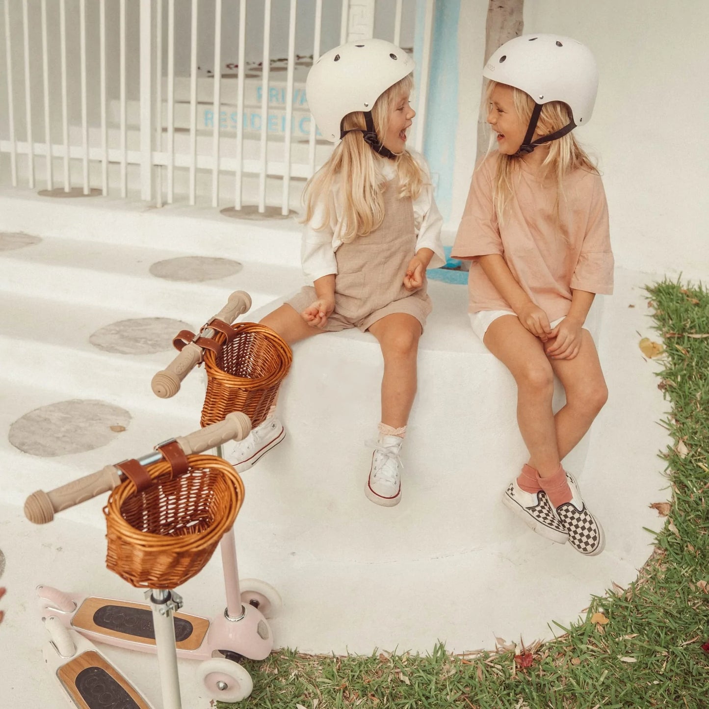 Banwood - Kinder Fahrradhelm Rosa