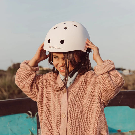 Banwood - Kinder Fahrradhelm Rosa