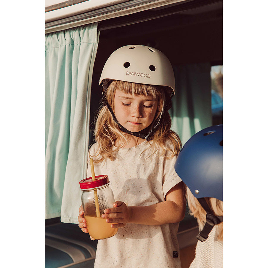 Banwood - Kinder Fahrradhelm Creme
