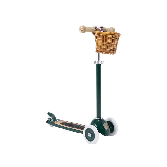 Banwood - Kinderroller Scooter Dunkelgrün