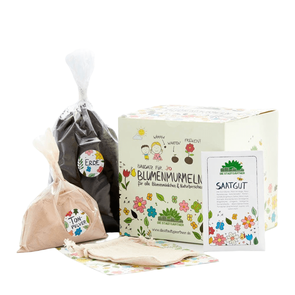 Die Stadtgärtner - Blumenmurmeln Diy Box Set