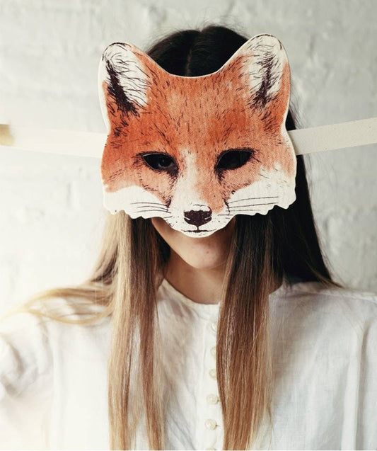 Frida's Tierchen Fuchs-Maske aus Filz für Kinder 