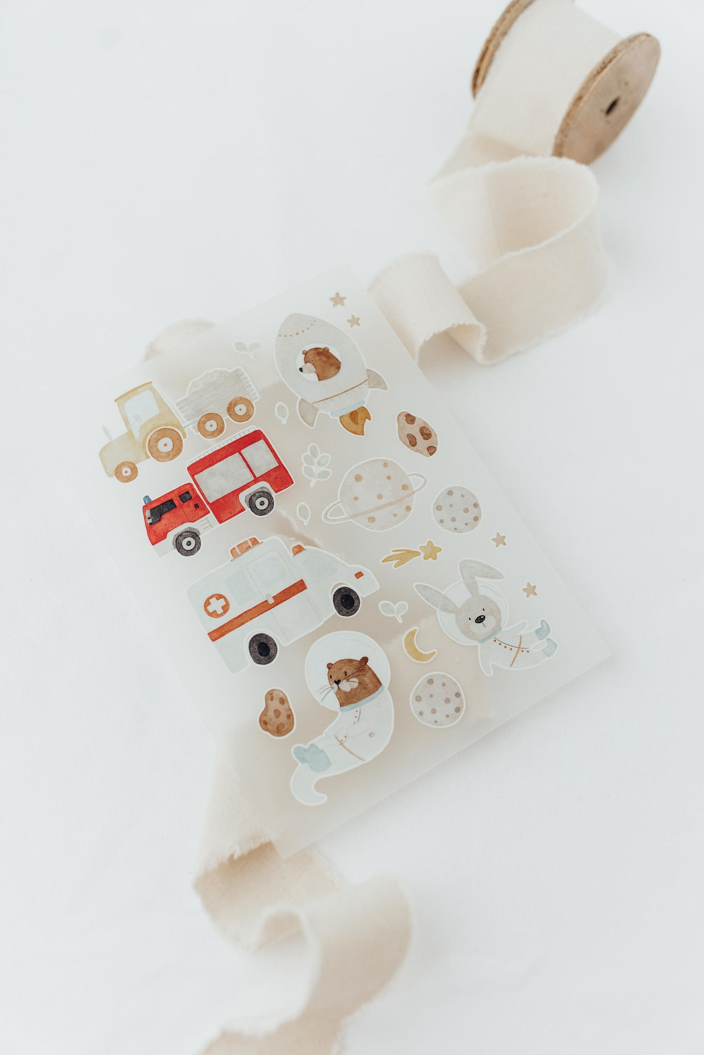 Hej Hanni Bügelbilderset Fahrzeuge A5