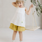 LEINEN BASIC TOP AGNES - VERSANDBEREIT