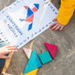Me & Mine Tangram Earth