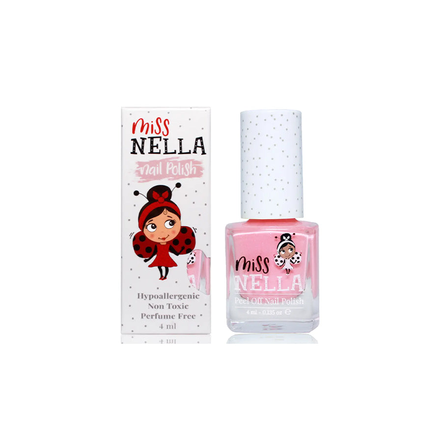 Miss Nella Cheeky Bunny Kids Peel Off Geruchsfreier Nagellack für Kinder