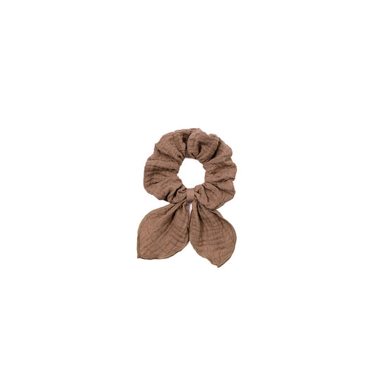 Mrs Ertha - Haargummi Scrunchie "Chocolate"