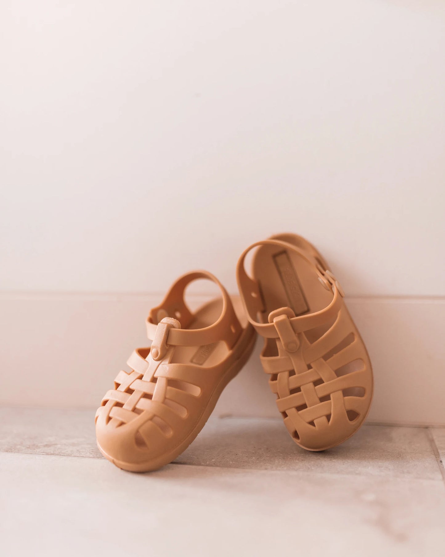 SANDALEN FLOOPERS PEACH