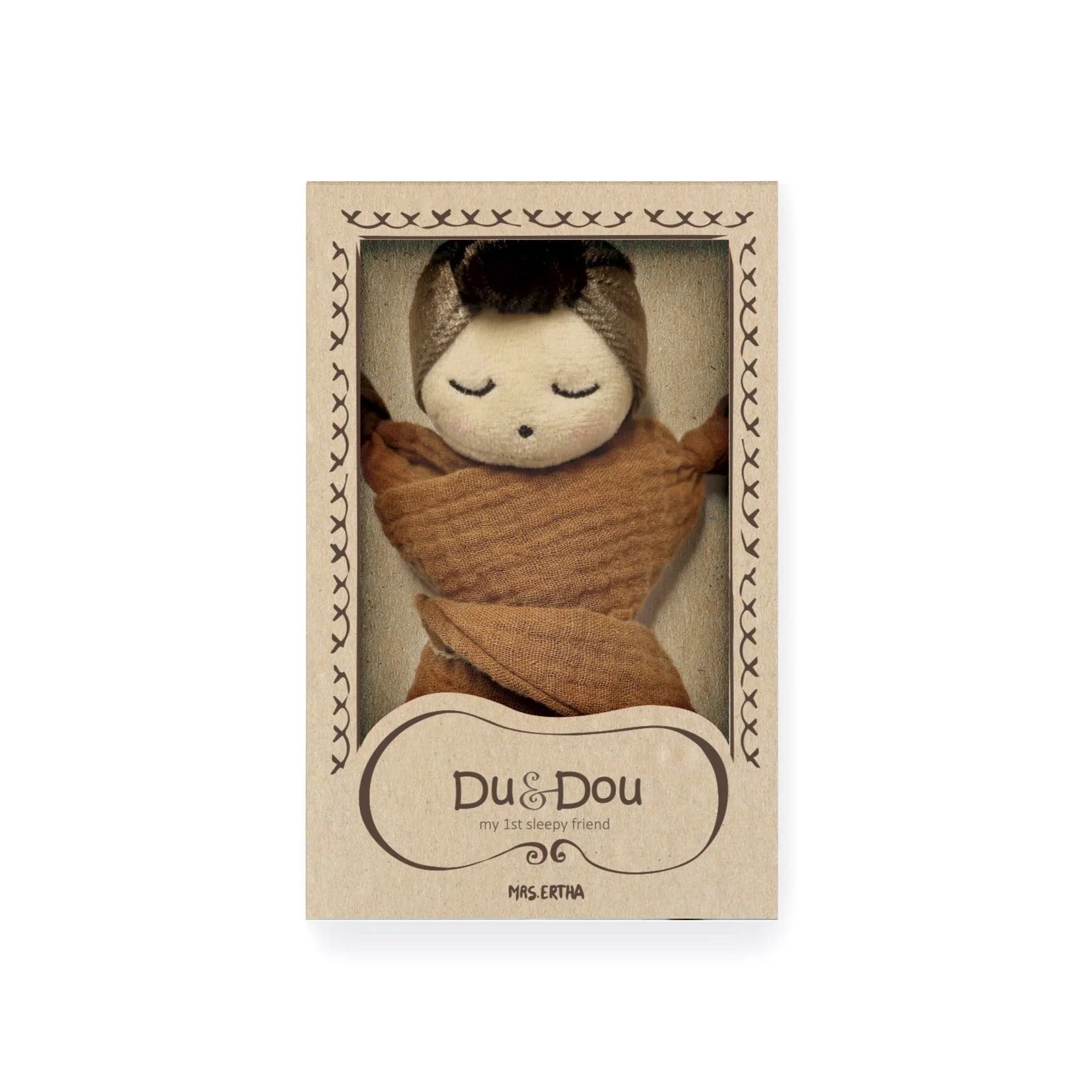 Mrs Ertha Kuscheltuch Doll Du & Dou