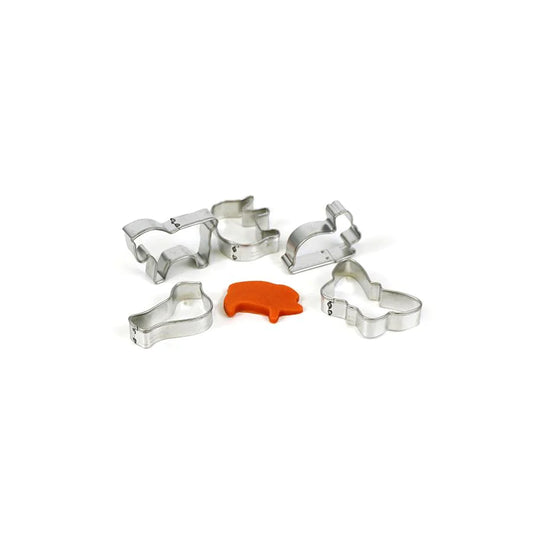 AUSSTECHFÖRMCHEN-SET TIERE, 6-TEILIG