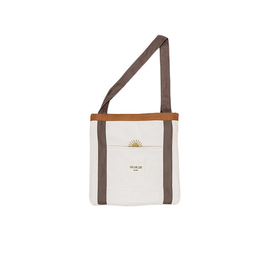 STRANDTASCHE + STRANDTUCH SET PALM