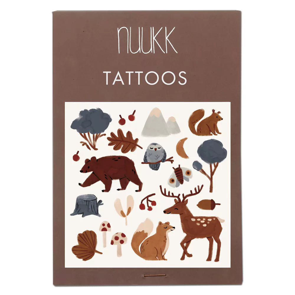 Nuukk Bio Vegane Kinder Tattoos Schwarzwald