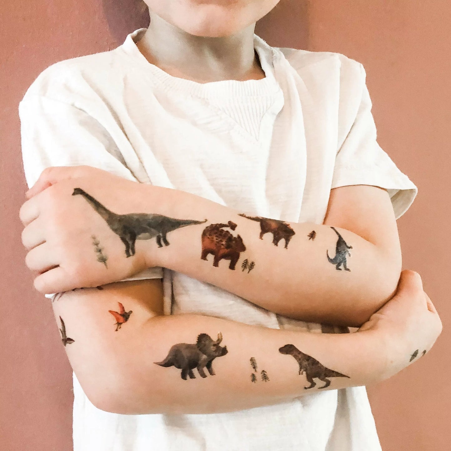 Nuukk Bio Vegane Kinder Tattoos Dinos