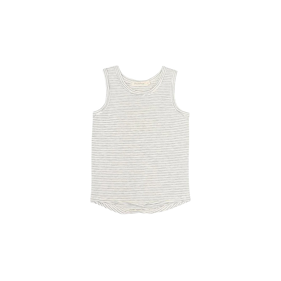 Phil & Phae - Tank Top "Stripes Vanilla"