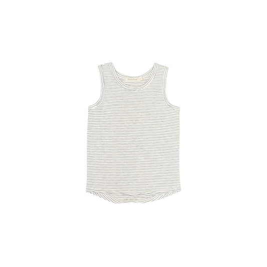 Phil & Phae - Tank Top "Stripes Vanilla"