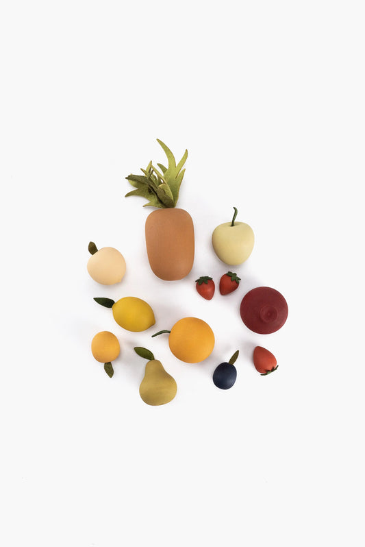SABO Concept Obstset aus Holz, Holzspielzeug Obst
